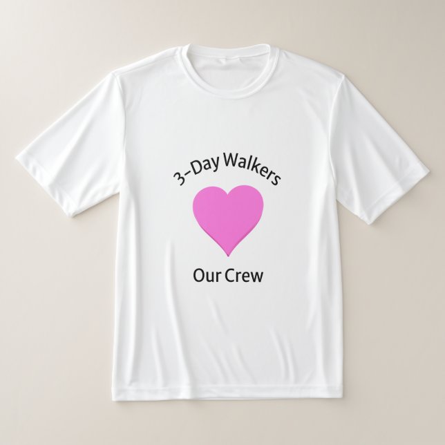 3-dagars vandrare älskar vår grupp t shirt (Laydown)