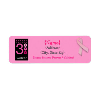 3-dagars Walker | Returadressetikett Returadress Etikett