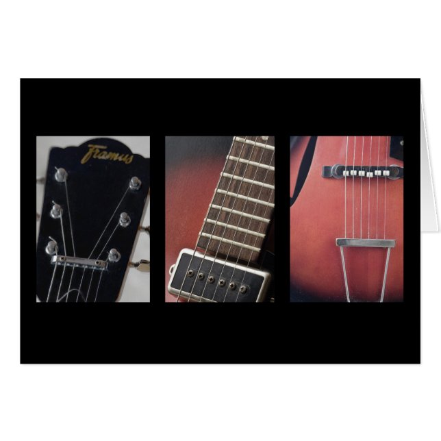 3 Del Harmony Triptych Hälsningskort (Framsidan Horizontal)