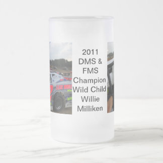 3 delar upp den frostade muggen frostat ölglas