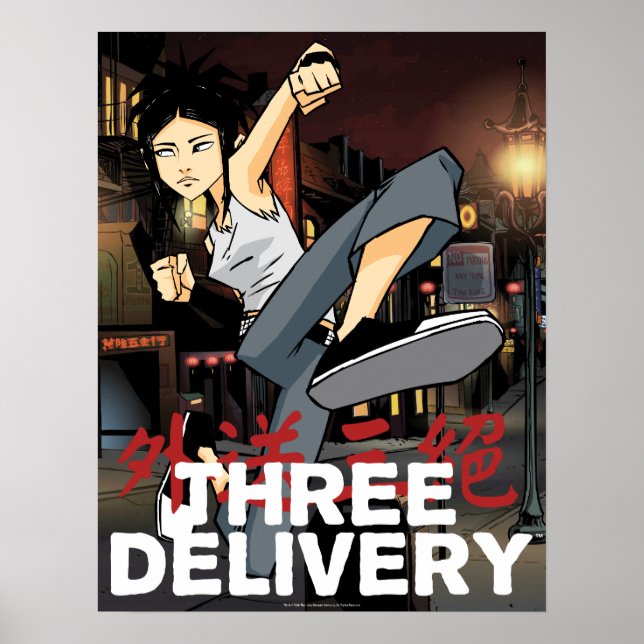 3 Delivery™ Sue-Poster Poster (Framsidan)