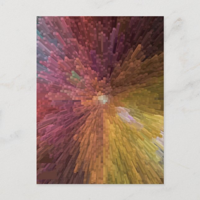 3 Dimensionell Art Vykort (Framsida)