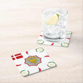 3.DL main image coaster Underlägg Papper Kvadrat