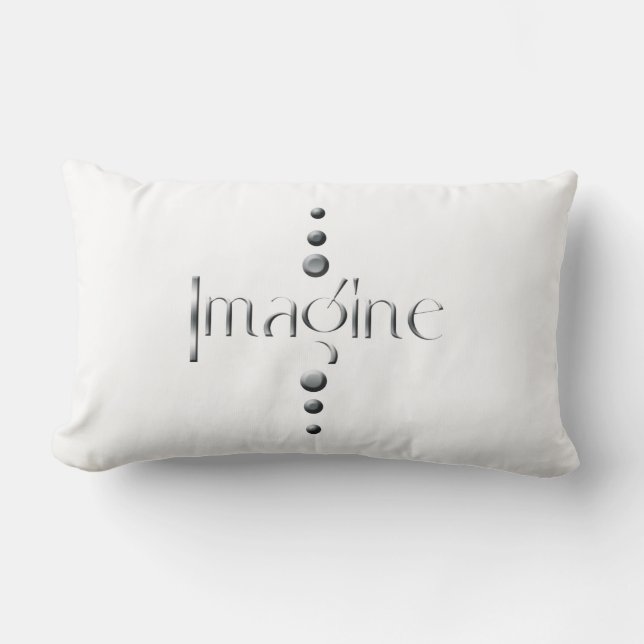 3 Dot Silver Block Imagine Lumbarkudde (Framsida)