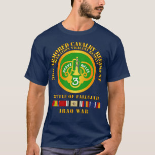 3:e ACR med Irak Svc Fallujah V1 T Shirt