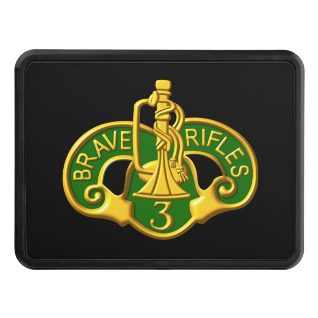 3:e Anpassningsbarna för beväpnad kavalleriregistr Dragkroksskydd (Framsidan)