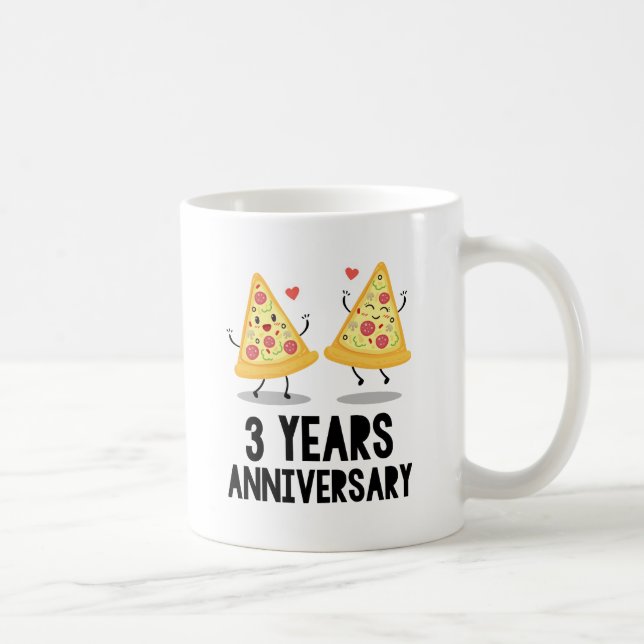 3:e årsdagen 3 år kaffemugg (Höger)