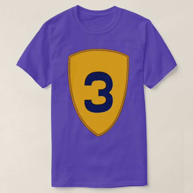 3:e Cavalry Division SSI wt T Shirt (Design framsida)