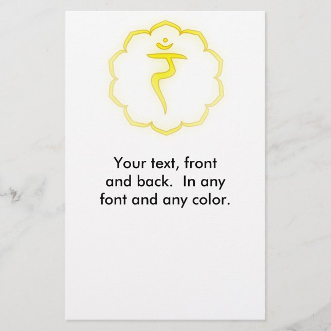 3:e Chakra - Flygblad (Framsidan)