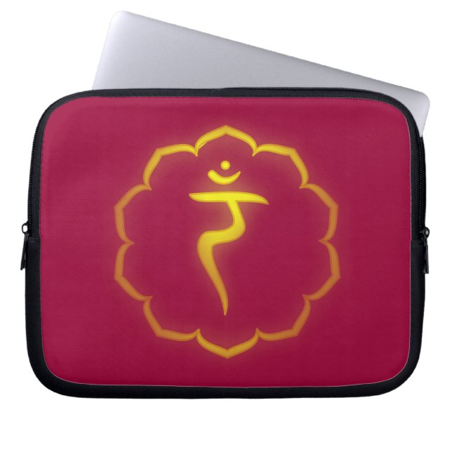 3:e Chakra - Laptop Sleeve (Framsidan)