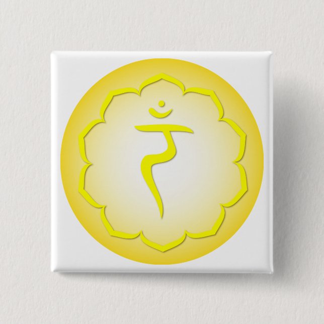 3:e Chakra - Manipura Knapp (Framsida)