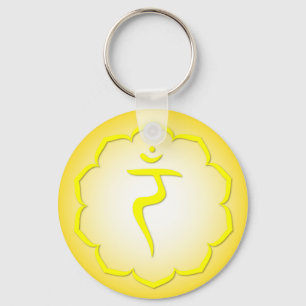 3:e Chakra - Manipura Nyckelring