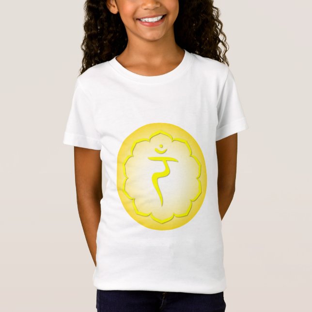 3:e Chakra - Manipura Tee Shirt (Framsida)