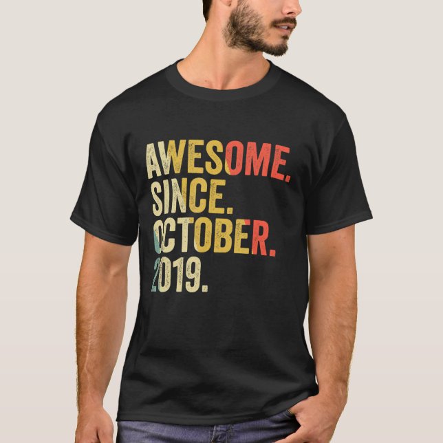 3:e födelsedagen 3 år gammal Fantastisk sedan 20 o T Shirt (Framsida)