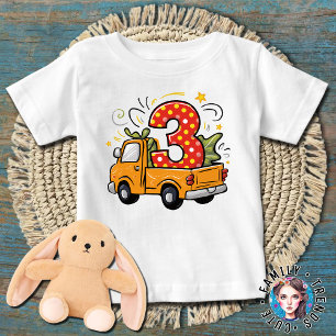 3:e födelsedagen Lastbil T Shirt