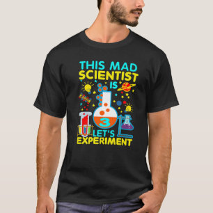 3:e födelsedagspresent som den här vetenskapsmanne t shirt