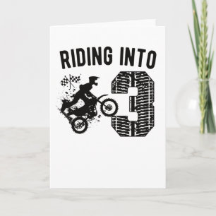 3:e födelsedagspresenten Dirt Bike 3 års ålder Mot Kort