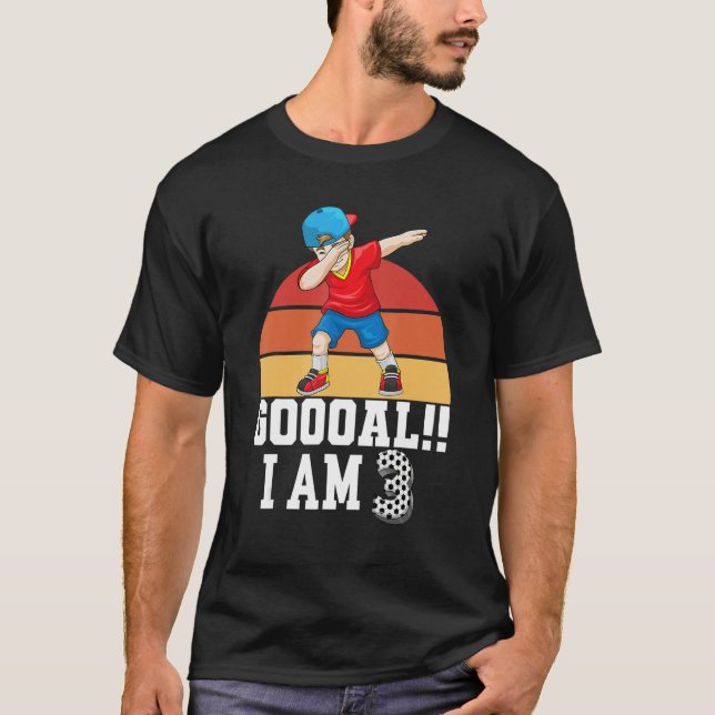 3:e födelsedagstjuren 3:e Födelsedagsfesten T Shirt (Framsida)