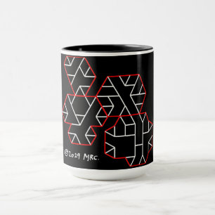 3:e gradens hörn Geek Mugg Black