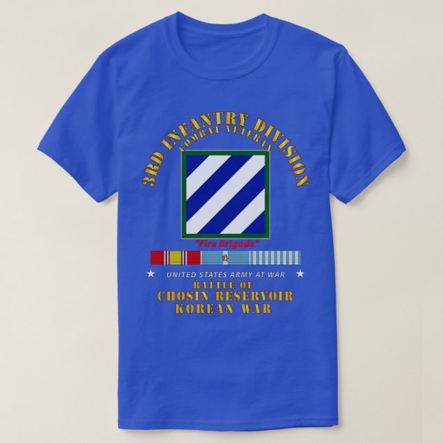 3:e ID Battle Chosin Reservoir w KOREASVC T Shirt (Design framsida)