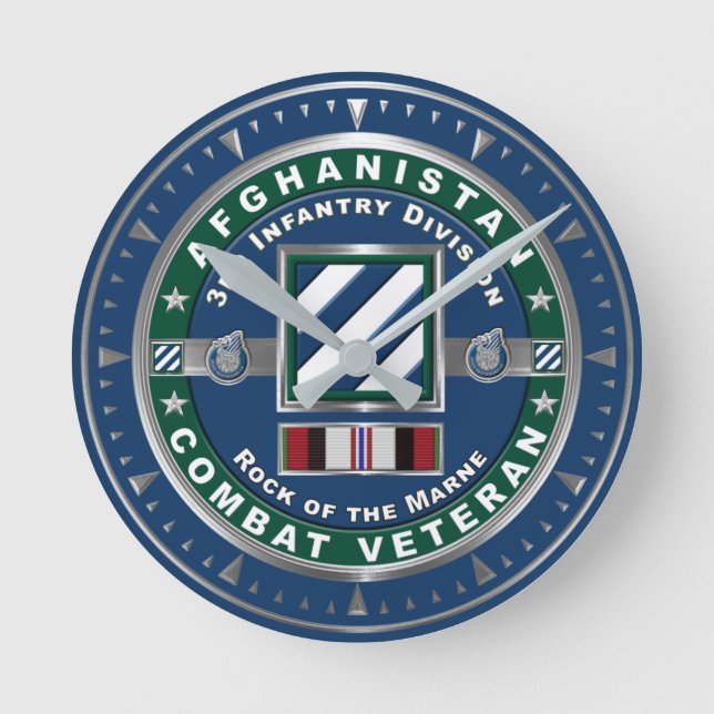 3:e infanteridivisionen Afghanistan Veteran Rund Klocka (Framsida)
