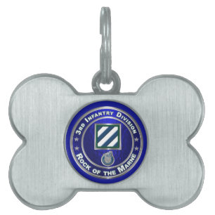 3:e infanteridivisionen ID-bricka husdjur