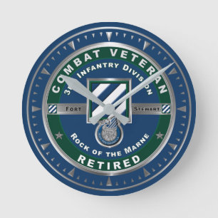 3:e infanteridivisionen pensionerad stridsveteran rund klocka