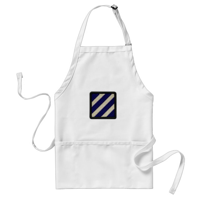 3:e infanteriet division- plåster ger Bq apron Förkläde (Framsidan)