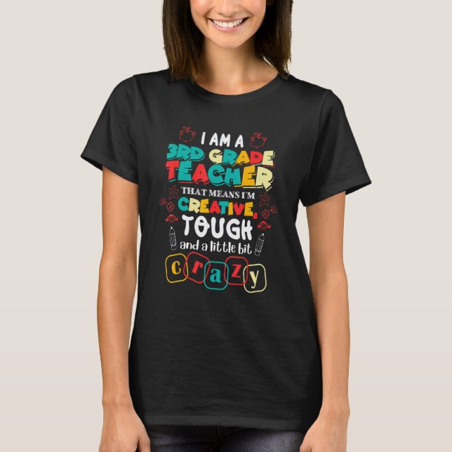 3:e klass lärare t shirt (Framsida)