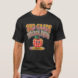 3:e klass lärargrupp Rutig Apple T Shirt