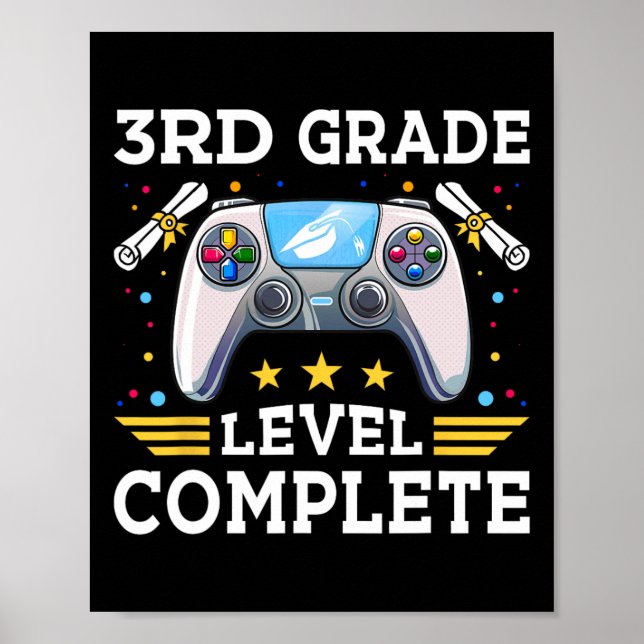3:e Klass-nivå - fullständig speldator för barn fr Poster (Framsidan)