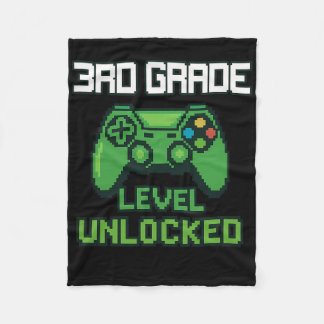 3:e klass nivå upplåst Gamer Ck Till skolan pojkar Fleecefilt