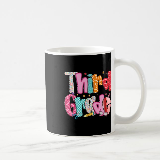 3:e klass tredje klass barn lärare tillbaka till s kaffemugg (Höger)