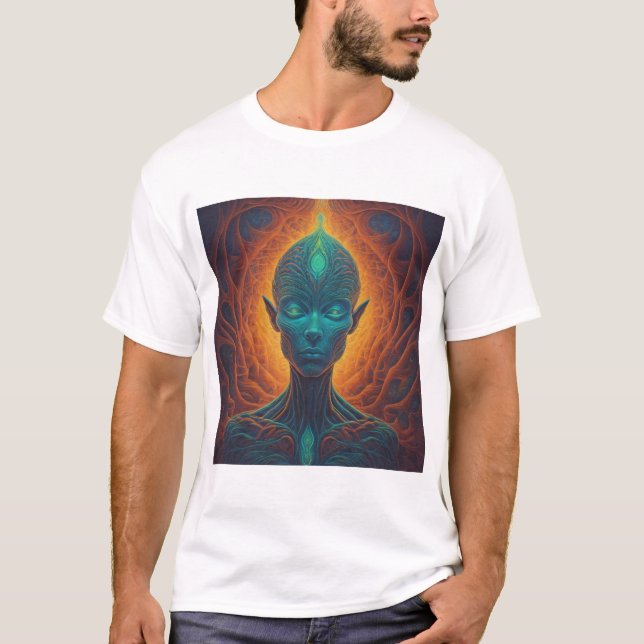 3:e ögon-psychedelisk  t shirt (Framsida)