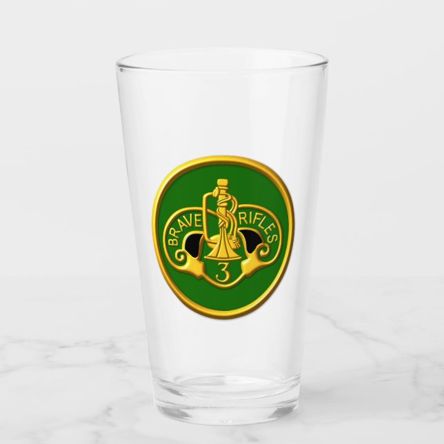 3:e pansarkavalleriregementet 3RD ACR Glaskopp (Framsida)