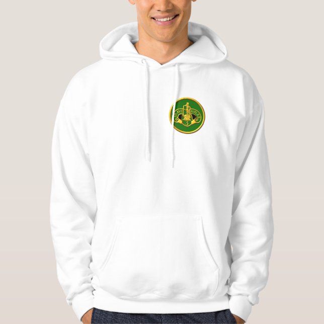 3:e pansarregementet hoodie (Framsida)