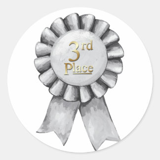 3:e Ställe-menyfliksområdet Runt Klistermärke