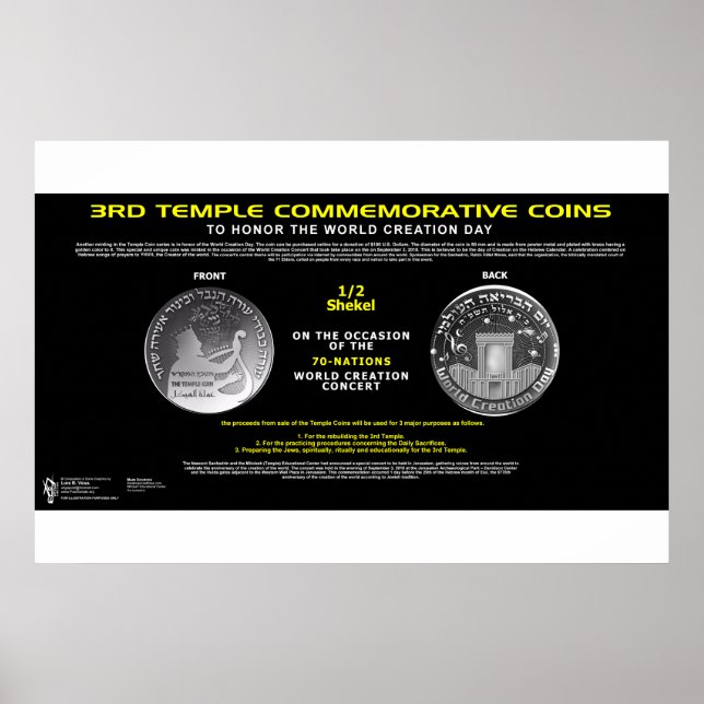 3:e Temple Coin-3 Poster (Framsidan)