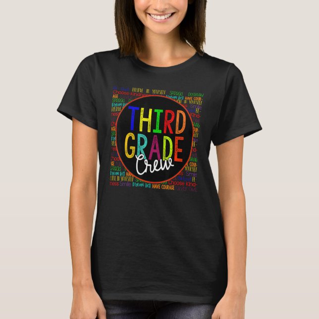 3:e Tredje klass  Åter till skolan T Shirt (Framsida)
