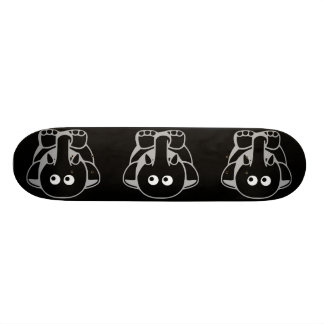 3 elefanter kortlek skateboard bräda 21,5 cm