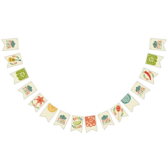 3-Esta Tre Esta Fiesta Tredje födelsedagen Vimplar (Alla)