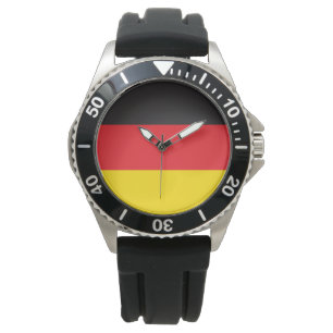 3 Färg-kombination, Flagga Armbandsur
