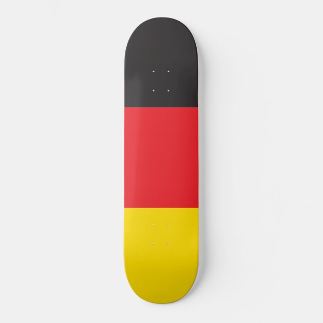 3 Färg Kombination, Flagga Mini Skateboard Bräda 18,5 Cm (Framsida)