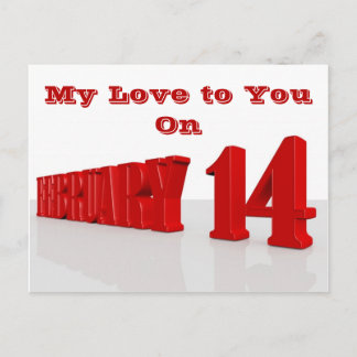 3 februari 14 vykort