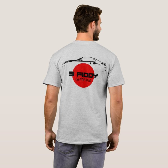 3 Fiddy 350 Paridy T-shirt (Hel baksida)