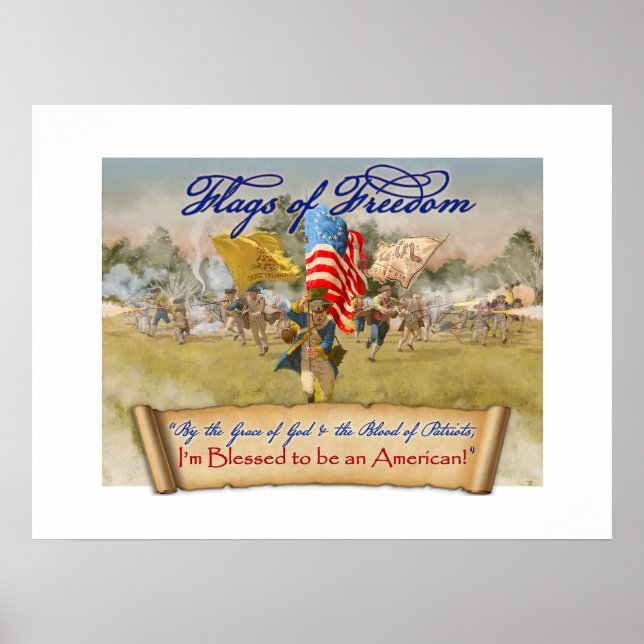 "3 Flags of Freedom" Value Poster (Framsidan)