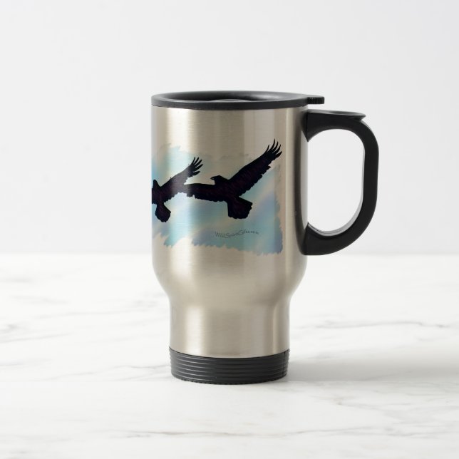 3 FLYING RAVENS Gift Mugg-serien Resemugg (Höger)