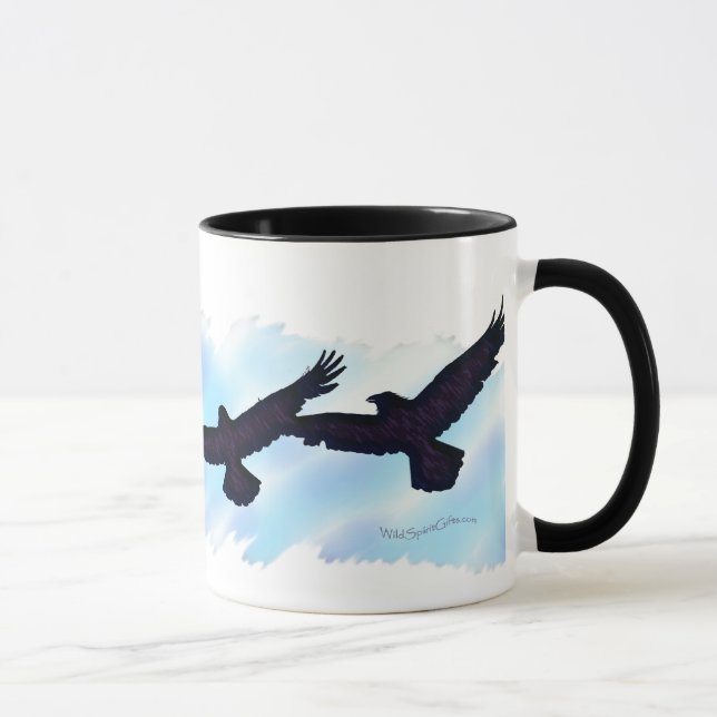 3 FLYING RAVENS Gift-serie Mugg (Höger)