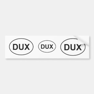 3 för 1 Duxbury Massachusetts - Oval Caddy Sticke Bildekal