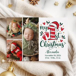 3 Foto Godisrand Baby 1:a julen